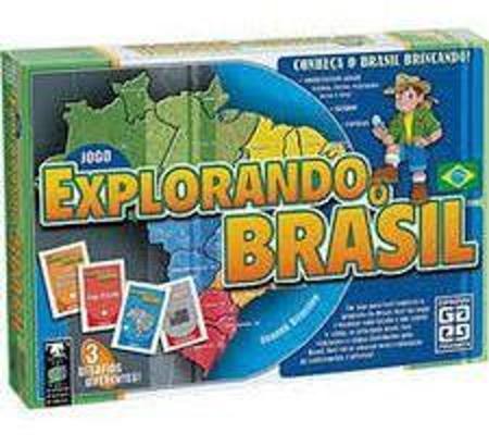 Jogo Explorando o Brasil - Loja Grow