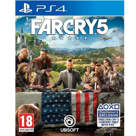 Jogo Far Cry 5 PS4 Midia Fisica - Ubisoft - Jogos de Ação - Magazine Luiza