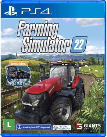 Jogo Farming Simulator 2022 (NOVO) PS4 - Giants - Jogos PS4