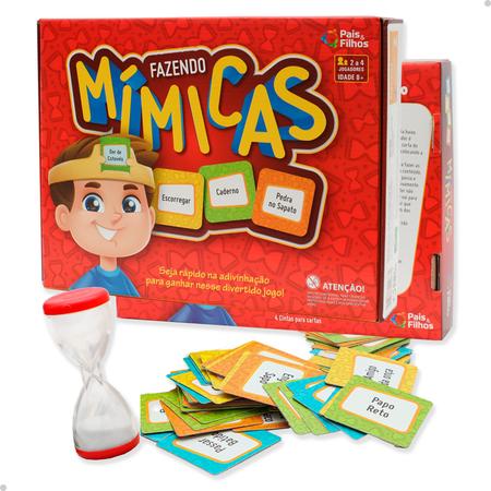 Kit Jogos Caiu Perdeu + Mímica Estratégia Raciocínio Presente Interativo -  Pais & Filhos - Brinquedos de Estratégia - Magazine Luiza