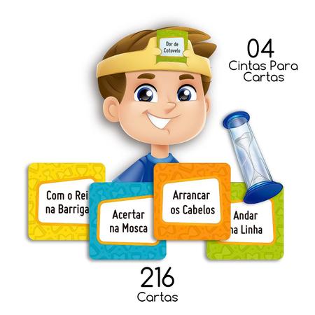 Jogo Divertido Para Crianças Brincando Com Mimicas - Brincadeira De Criança  - Outros Jogos - Magazine Luiza