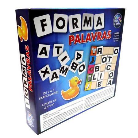 Jogo Forma Palavras Pais & FilhosMaravilhas do Lar - Jogo Forma