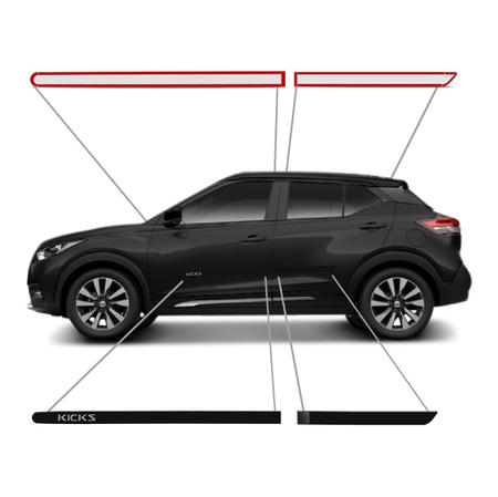 NISSAN - KICKS - 2017/2018 - Vermelha - Sob Consulta - Auto Place Veículos