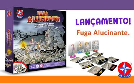 Jogo De Tabuleiro Fuga Alucinante Escape Do Monstro Estrela - Jogos de  Tabuleiro - Magazine Luiza