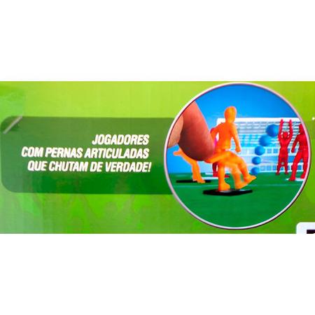 Jogo Futebol Botão Club Brasil x Argentina Original Gulliver Bolão