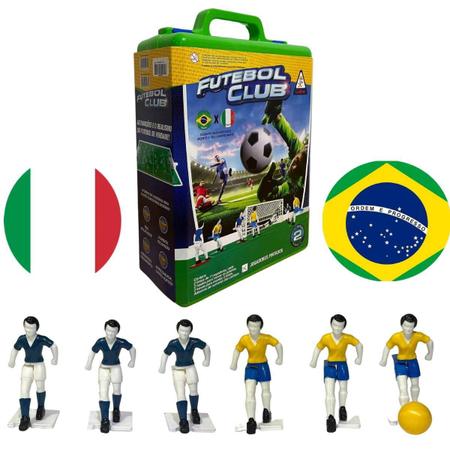 Jogo Futebol Club com 2 Seleções – Brasil X Argentina – Gulliver – Maior  Loja de Brinquedos da Região