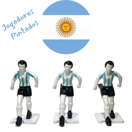 Jogo Futebol Club Mundial Seleções Maleta Jogadores Pintados Original  Gulliver Brasil Alemanha Argentina Itália Espanha - Botão para Futebol de  Botão - Magazine Luiza