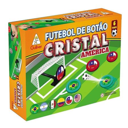 Jogo Futebol de Botão América - 12 Times - Gulliver - superlegalbrinquedos