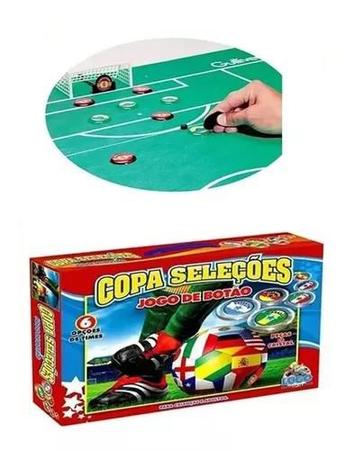 Jogo Futebol De Botão Copa Brasil Lugo 6 Opções De Times - Lugo Brinquedos  - Botão para Futebol de Botão - Magazine Luiza