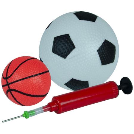 Jogo futebol e basquete 2 em 1 com bola de futebol basquete - Iw - Basquete  Infantil - Magazine Luiza