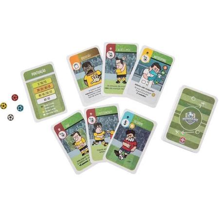 Jogo Futegame Cartas Jogador Técnico De Futebol Card Game