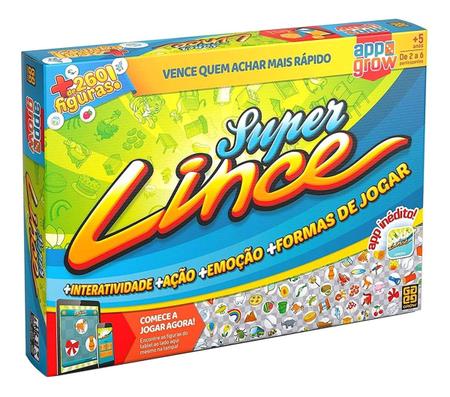 Jogo Super Lince + 260 Figuras - Grow - Jogos de Tabuleiro