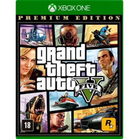 Jogo Gta 5 - Xbox One Premium Edition - rockstar games - GTA