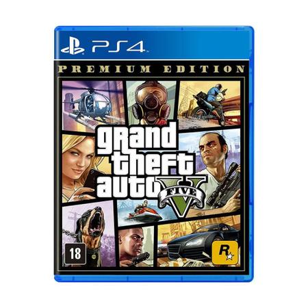 Jogo GTA V Premium Online Edition PS4 - Rock Star - Outros Games