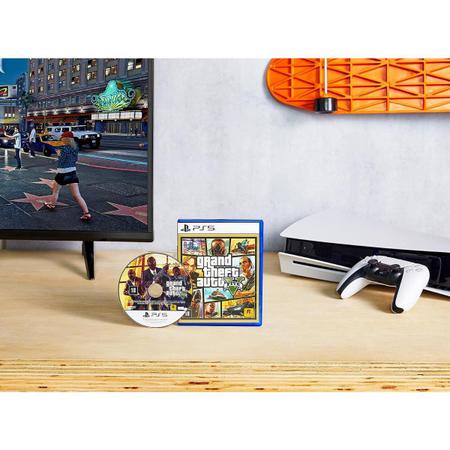 OFERTA: Jogo GTA 5, Grand Theft Auto V, Mídia Física, PS5 por R