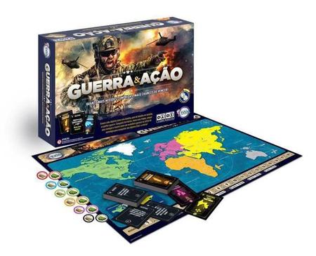 Jogo Guerra e Ação - Toia - Jogos de Cartas - Magazine Luiza