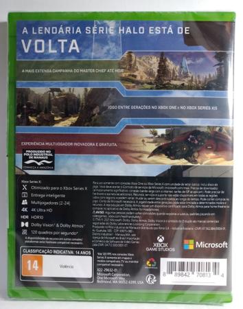 Jogo Halo Infinite (Edição Exclusiva Steelbook) - Xbox - TK Fortini Games 🎮