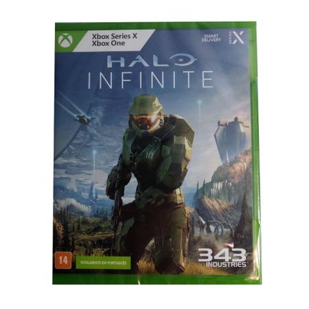 halo infinite jogo xbox one series x com baralho exclusivo e caixa