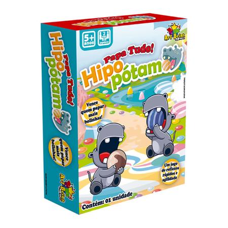 Jogo Hipopótamo Papa Bolinha Come Come Brinquedo Infantil - WE COMPANY - Jogo  Papa Bolinha - Magazine Luiza