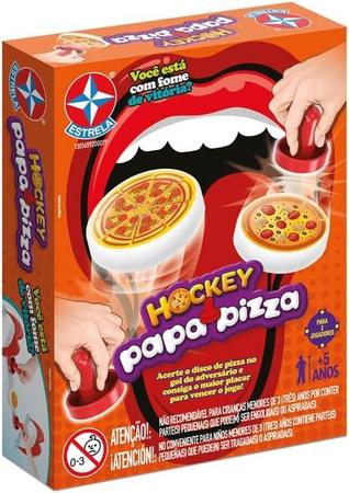 Jogo Hockey Papa Pizza Estrela - Jogo Papa Bolinha - Magazine Luiza