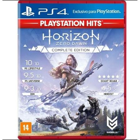 Jogo Horizon Zero Dawn Ps4 Midia Fisica Original Lacrado Português