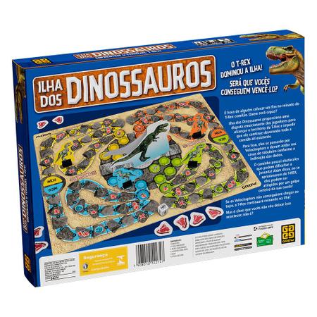 Jogo Da Memoria Progressivo Dinossauros Grow - Jogos de Memória e  Conhecimento - Magazine Luiza