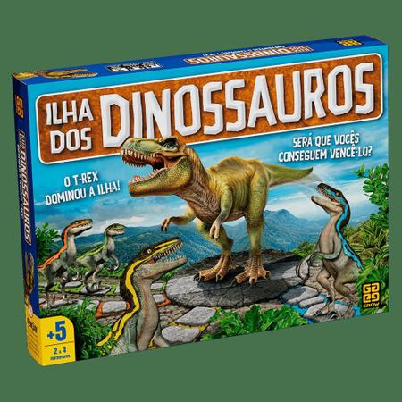 Jogo Ilha dos Dinossauros - Grow - Outros Jogos - Magazine Luiza