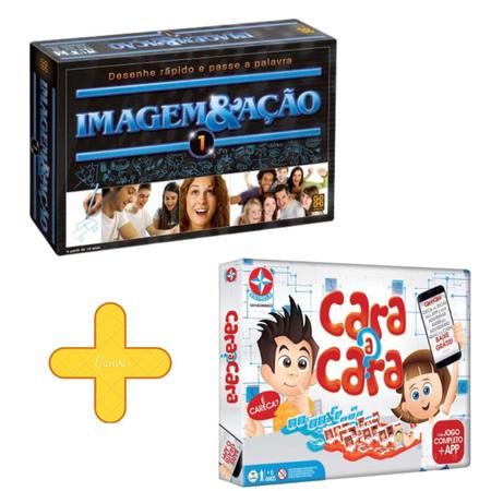 Jogo Infantil Menino Menina Cara A Cara Estrela + Aplicativo