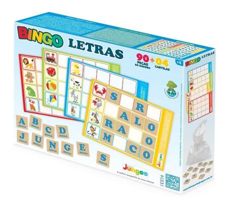 Bingo Jogo Cartelas Em Madeira Infantil Brinquedo Completo - Maninho - Jogo  Bingo Infantil - Magazine Luiza