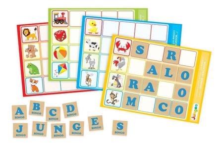 Bingo dos Bichos 65 peças em MDF Brinquedo Educativo e Pedagógico Jogo  Bingo Infantil - GDkids Brinquedos Educativos e Pedagógicos