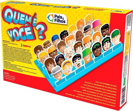 Jogo Infantil Quem É Você Princesas Meninas Estilo Cara Cara - Pais e  Filhos - Outros Jogos - Magazine Luiza