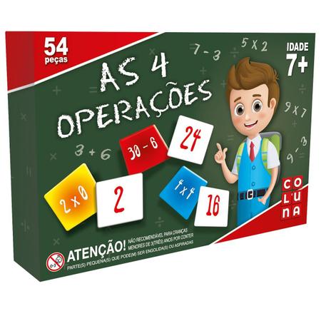 Jogo da Velha das 4 Operações