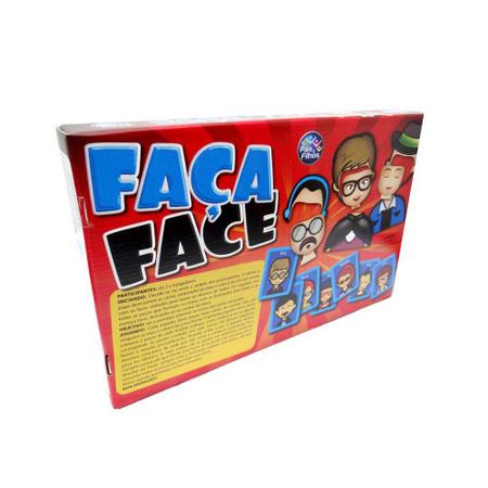 Jogo Divertido Faça Face Pais E Filhos - Super Jogos