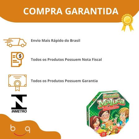 Jogo Pizzaria Maluca - Grow - Jogos de Tabuleiro - Magazine Luiza