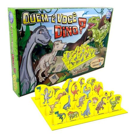 Sacola jogo da velha em EVA - dinossauros