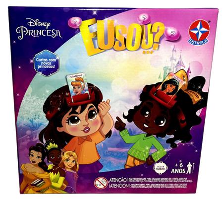 Jogo Infantil Quem Eu Sou Princesas - Disney Princesa - Estrela