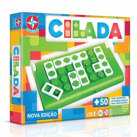 Jogo Infantil - Raciocínio e Lógica - Cilada - Estrela - Outros