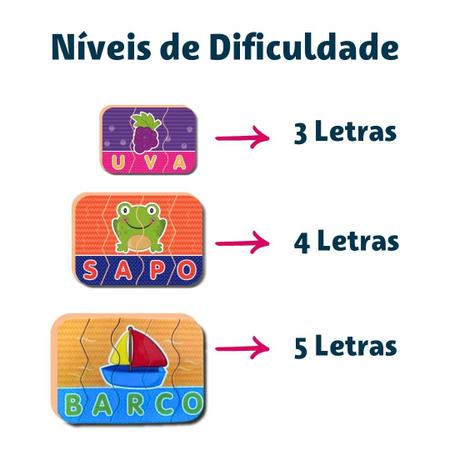 Jogo educativo fácil para crianças. nível de dificuldade simples