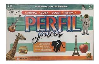 Jogo De Tabuleiro Infantil Perfil Junior Com Fichas E Peoes