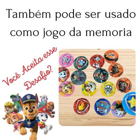 Jogo Infantil - Tapa na Mesa - Patrulha Canina - Nig Brinquedos