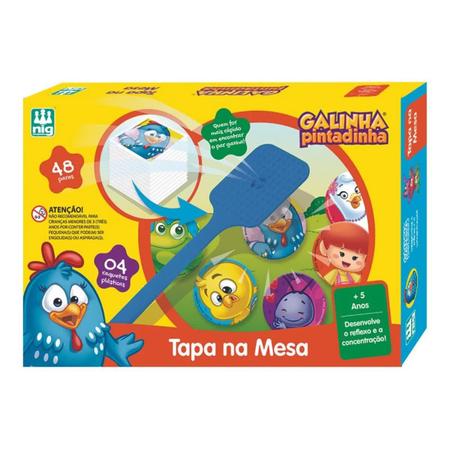 Jogo Infantil Tapa Na Mesa Galinha Pintadinha Nig Brinquedos