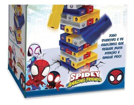 Jogo Terremoto - Spidey - Mary Toys Brinquedos