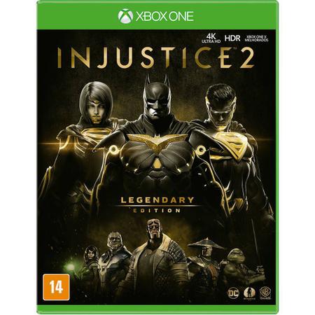 Jogo Injustice 2: Legendary Edition - XBOX ONE Mídia Física em Português -  Wb Games - Outros Games - Magazine Luiza