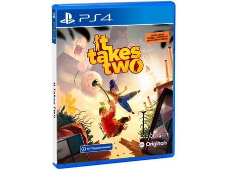 Jogo It Takes Two para PS4 e PS5 Via Upgrade - Digital Hazelight - Jogos de  Plataforma - Magazine Luiza