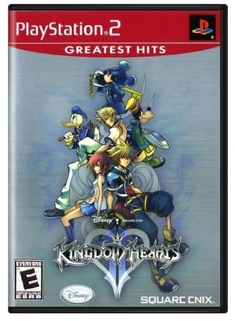 jogo kingdom hearts 2 ps2 original Novo Lacrado - esquare enix