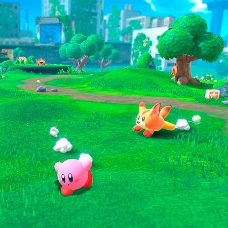 Imagem de Jogo Kirby and The Forgotten Land Nintendo Switch Mídia Física