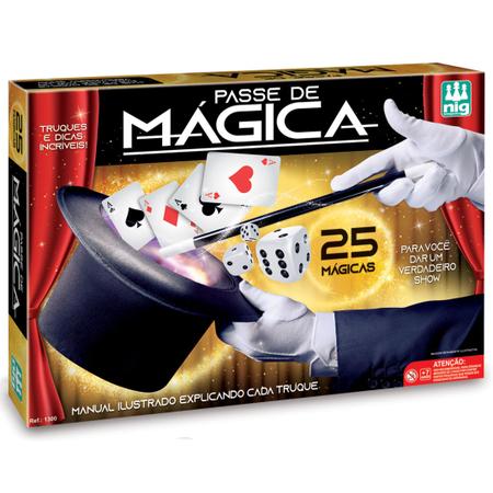 Jogo Kit 12 Magicas Criança Truques Cartas Nig Brinquedos em Promoção na  Americanas