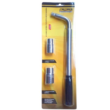 Jogo Kit Chave de Roda Telescópica Beltools Imagem de Jogo Kit Chave de Roda Telescópica Beltools
