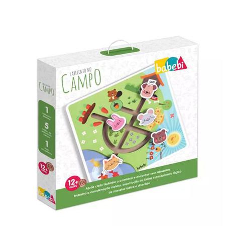 Jogo Labirinto No Campo - 6003 - Babebi - Kits e Gifts