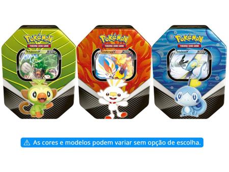 Lata Pokémon Zamazenta V Lendas De Galar Swsh019 Original - Copag - Deck de  Cartas - Magazine Luiza